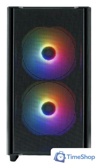 Корпус XASTRA A400M 3FRGB (черный) - Изображение №2 — Интернет-магазин Time-Shop