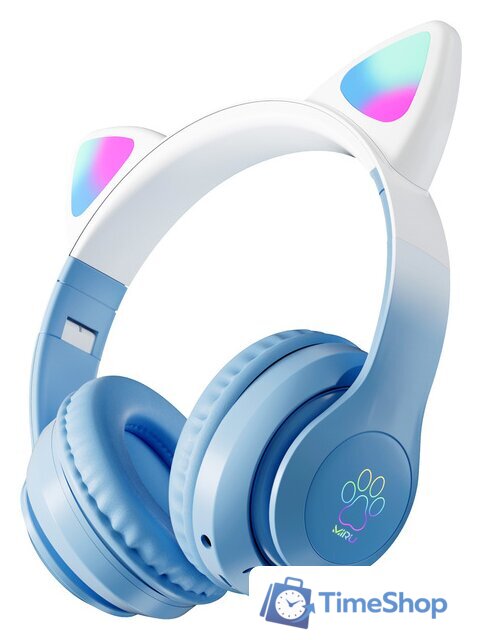 Наушники Miru Cat EP-W10 (голубой) - Изображение №2 — Интернет-магазин Time-Shop