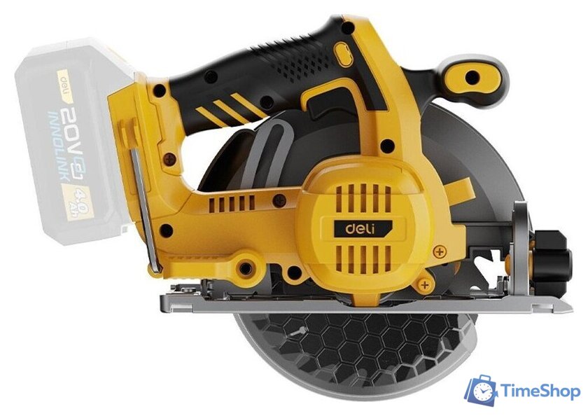 Дисковая (циркулярная) пила Deli EDC551Z (без АКБ) - Изображение №2 — Интернет-магазин Time-Shop