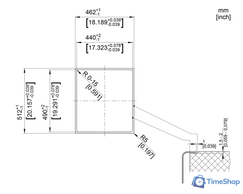 Кухонная мойка Blanco Zerox 400-IF/A Durinox (с клапаном-автоматом) - Изображение №5 — Интернет-магазин Time-Shop