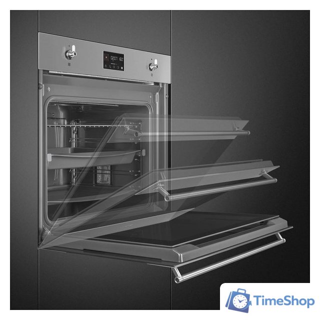 Электрический духовой шкаф Smeg SO6302TX - Изображение №9 — Интернет-магазин Time-Shop