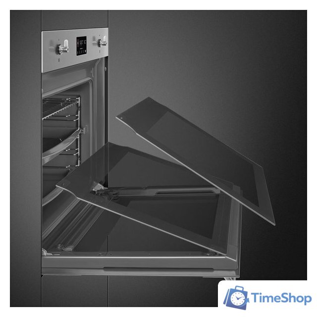 Электрический духовой шкаф Smeg SO6302TX - Изображение №8 — Интернет-магазин Time-Shop