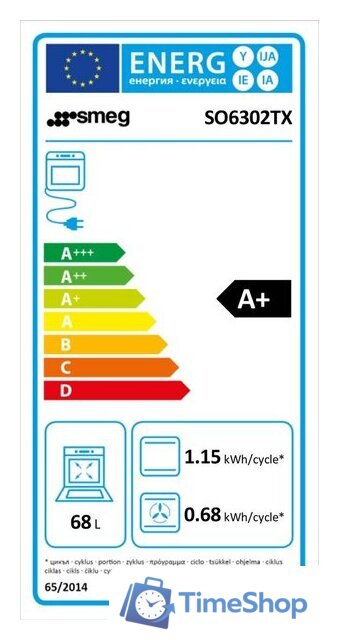 Электрический духовой шкаф Smeg SO6302TX - Изображение №11 — Интернет-магазин Time-Shop