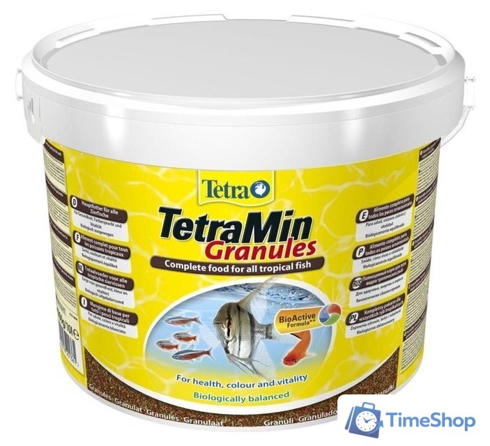 Сухой корм Tetra TetraMin Granules 10 л - Изображение №1 — Интернет-магазин Time-Shop
