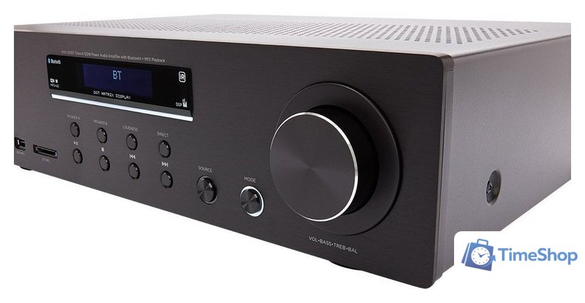Интегральный усилитель Aiwa AMU-120BT (черный) - Изображение №6 — Интернет-магазин Time-Shop
