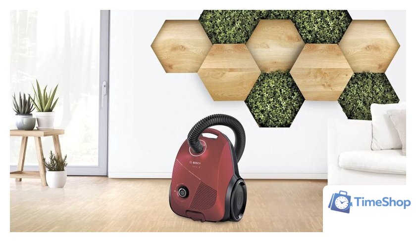 Пылесос Bosch Serie 2 BGBS2RD1H - Изображение №4 — Интернет-магазин Time-Shop
