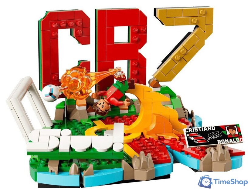 Конструктор LEGO Editions 43012 Криштиану Роналду – лучшие моменты футбольного матча - Изображение №2 — Интернет-магазин Time-Shop
