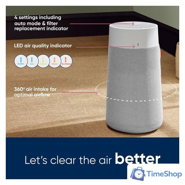 Очиститель воздуха Blueair Blue Max 3450i - Изображение №8 — Интернет-магазин Time-Shop