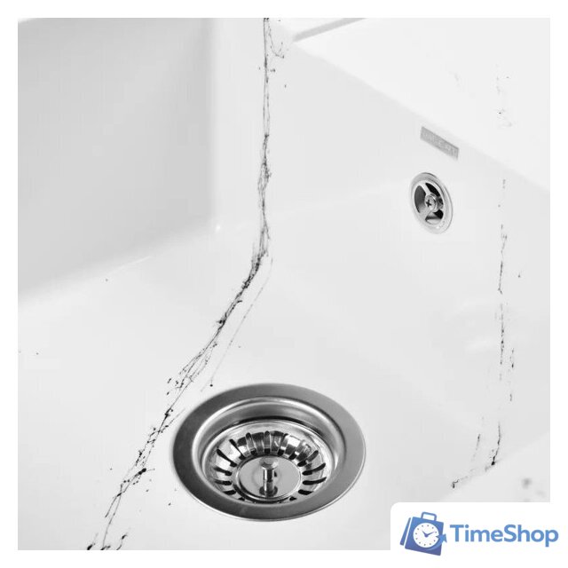 Кухонная мойка Wisent WB27-12 (с сифоном GER013) - Изображение №3 — Интернет-магазин Time-Shop