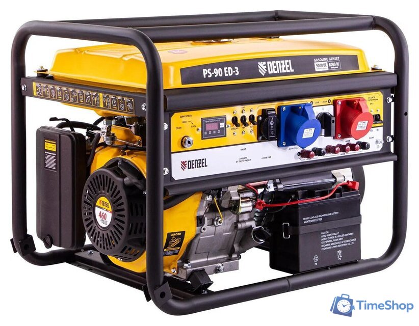 Бензиновый генератор Denzel PS 90 ED-3 - Изображение №2 — Интернет-магазин Time-Shop