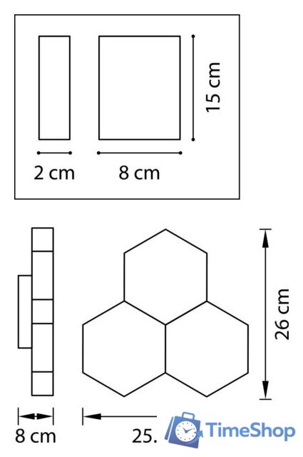 Бра Lightstar Favo 750631 - Изображение №4 — Интернет-магазин Time-Shop
