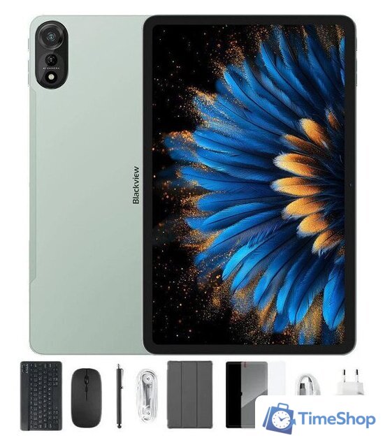 Планшет Blackview Mega 2 LTE 6GB/256GB (зеленый, с аксессуарами) - Изображение №1 — Интернет-магазин Time-Shop