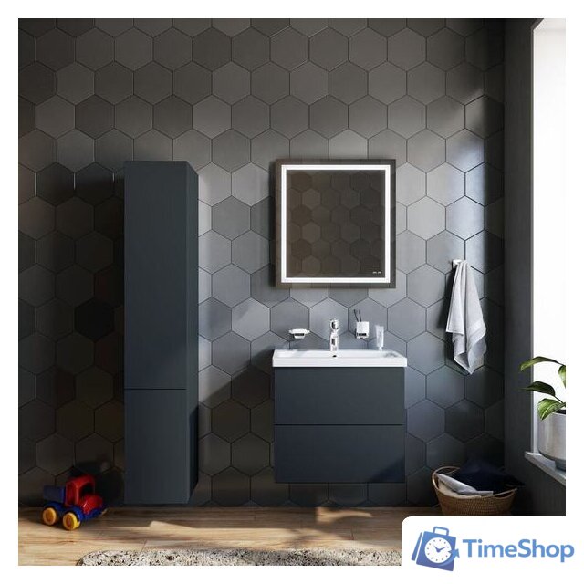  AM.PM Тумба под умывальник Gem 60 M90FHX06022GM (2 ящика, графит) - Изображение №8 — Интернет-магазин Time-Shop