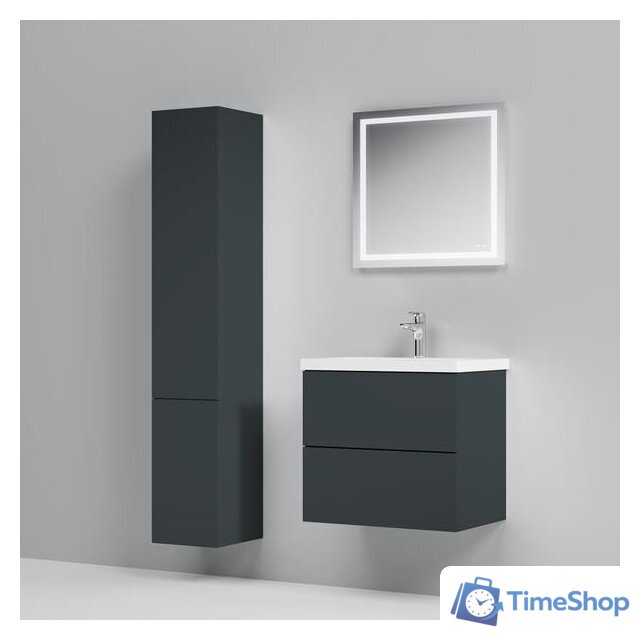  AM.PM Тумба под умывальник Gem 60 M90FHX06022GM (2 ящика, графит) - Изображение №9 — Интернет-магазин Time-Shop