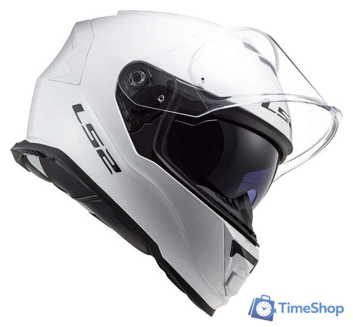 Мотошлем LS2 FF800 Storm Solid (M, white) - Изображение №5 — Интернет-магазин Time-Shop