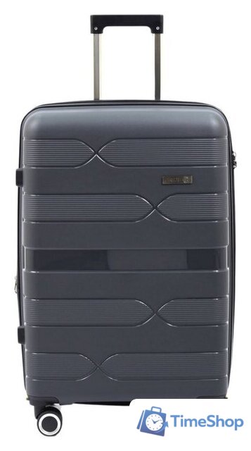 Чемодан-спиннер Pride РР-204 (S, серый) - Изображение №1 — Интернет-магазин Time-Shop