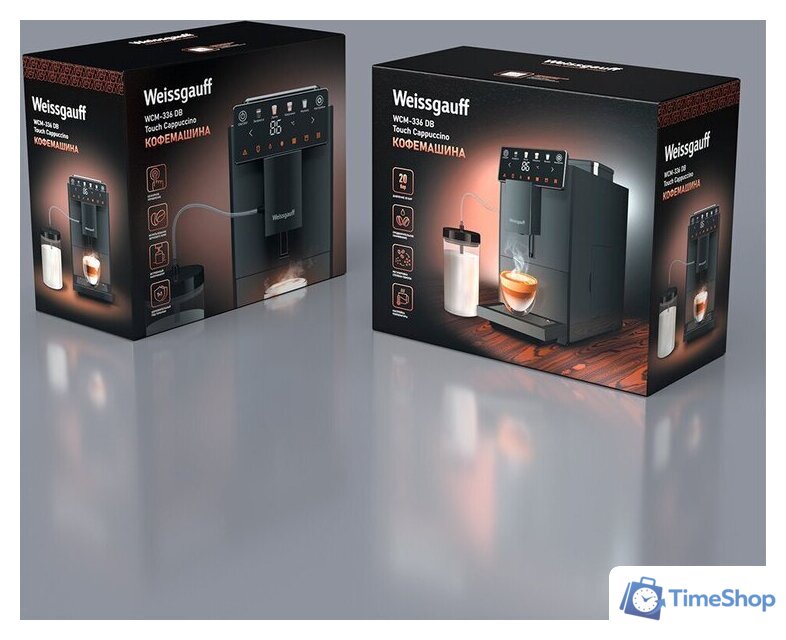 Кофемашина Weissgauff WCM-336 DB Touch Cappuccino - Изображение №22 — Интернет-магазин Time-Shop