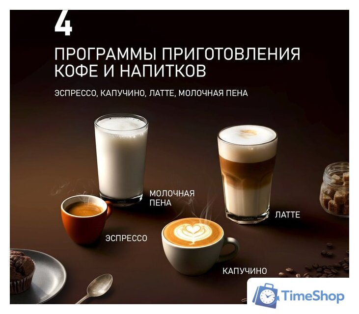 Кофемашина Weissgauff WCM-336 DB Touch Cappuccino - Изображение №18 — Интернет-магазин Time-Shop