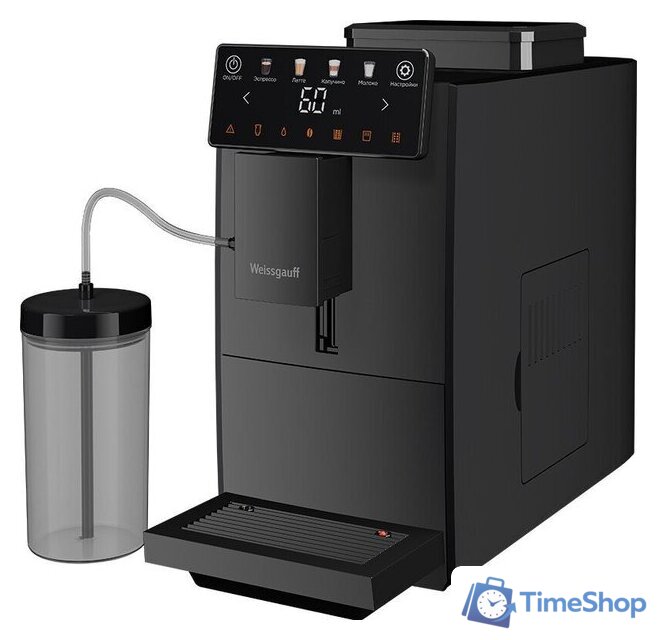 Кофемашина Weissgauff WCM-336 DB Touch Cappuccino - Изображение №20 — Интернет-магазин Time-Shop