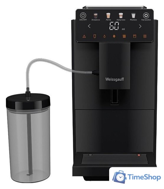 Кофемашина Weissgauff WCM-336 DB Touch Cappuccino - Изображение №1 — Интернет-магазин Time-Shop