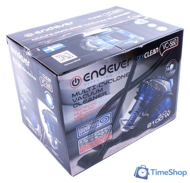 Пылесос Endever VC-560 - Изображение №7 — Интернет-магазин Time-Shop