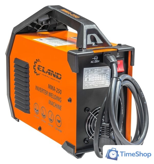 Сварочный инвертор ELAND MMA-250(250D) - Изображение №2 — Интернет-магазин Time-Shop