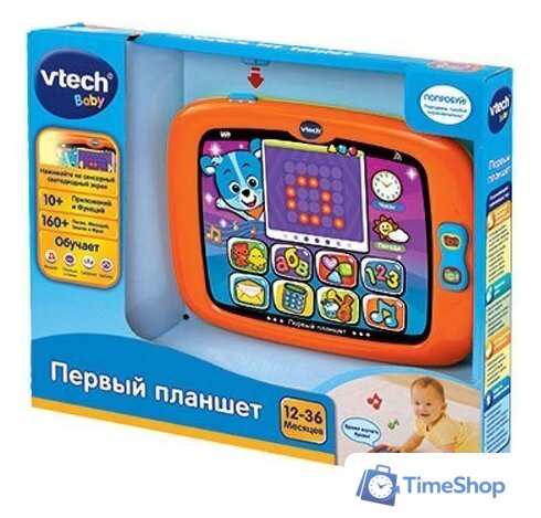 Интерактивный планшет VTech Первый планшет 80-151426 - Изображение №2 — Интернет-магазин Time-Shop
