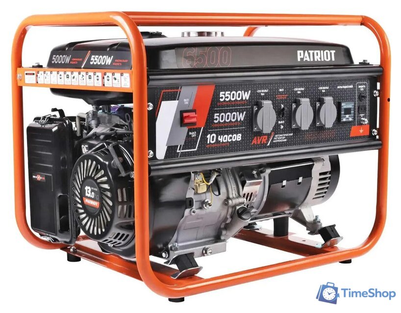 Бензиновый генератор Patriot GRS 6500 - Изображение №1 — Интернет-магазин Time-Shop