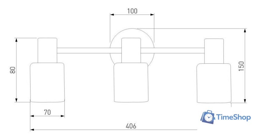 Спот Евросвет Corso 20089/3 (хром) - Изображение №5 — Интернет-магазин Time-Shop