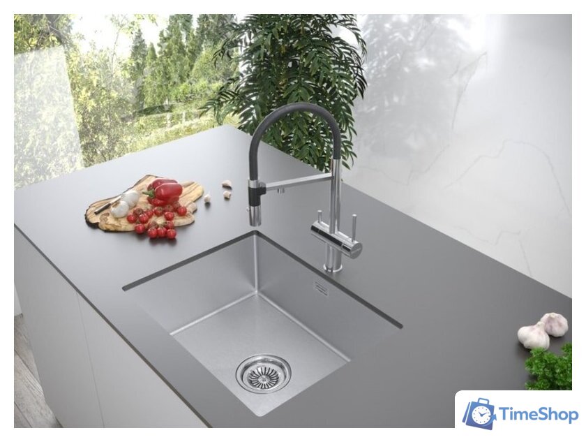 Кухонная мойка Paulmark Isar PM805951-BS - Изображение №3 — Интернет-магазин Time-Shop