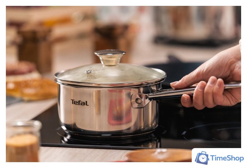 Набор кастрюль Tefal Cook Eat B921SA55 - Изображение №5 — Интернет-магазин Time-Shop