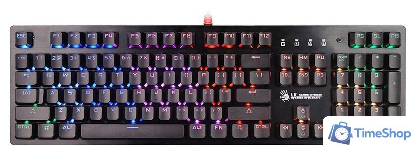 Клавиатура A4Tech Bloody B820R (LK Blue) - Изображение №1 — Интернет-магазин Time-Shop