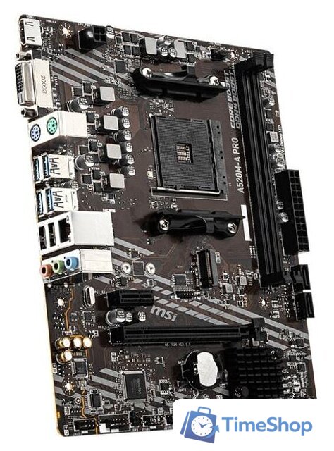Материнская плата MSI A520M-A PRO - Изображение №3 — Интернет-магазин Time-Shop
