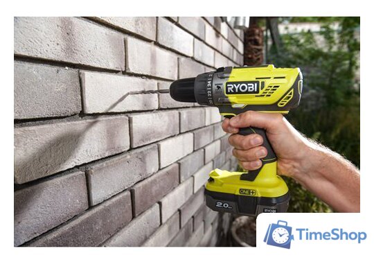 Ударная дрель-шуруповерт Ryobi R18PD3-242S 5133003820 (с 2-мя АКБ 4 Ah + 2 Ah, сумка) - Изображение №3 — Интернет-магазин Time-Shop