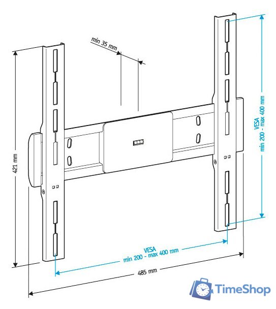 Кронштейн для телевизора Holder LCD-F4611 - Изображение №2 — Интернет-магазин Time-Shop