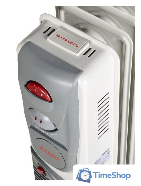 Масляный радиатор Ресанта ОМ-9АВ - Изображение №6 — Интернет-магазин Time-Shop