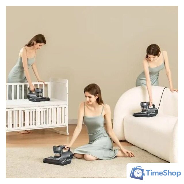 Пылесос для удаления пылевых клещей Jimmy BX7 (графит/золото) - Изображение №7 — Интернет-магазин Time-Shop