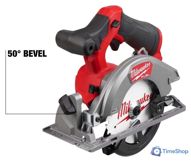 Дисковая (циркулярная) пила Milwaukee M12 FCS442-502X 4933493489 (с 2-мя АКБ, кейс) - Изображение №3 — Интернет-магазин Time-Shop