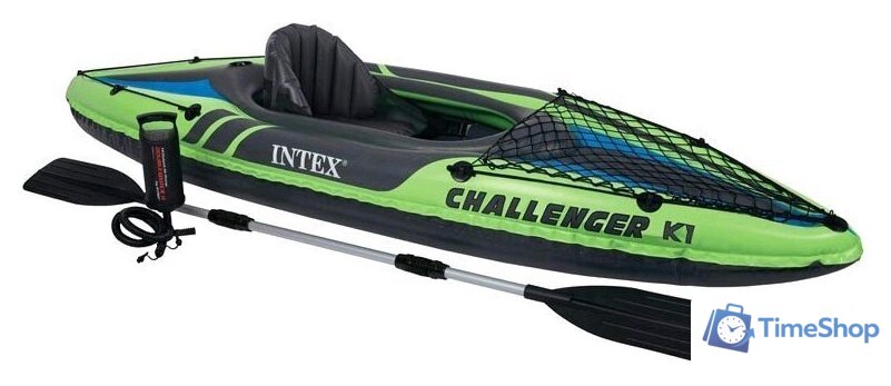 Надувная лодка Intex 68305 Challenger K1 Kayak - Изображение №1 — Интернет-магазин Time-Shop
