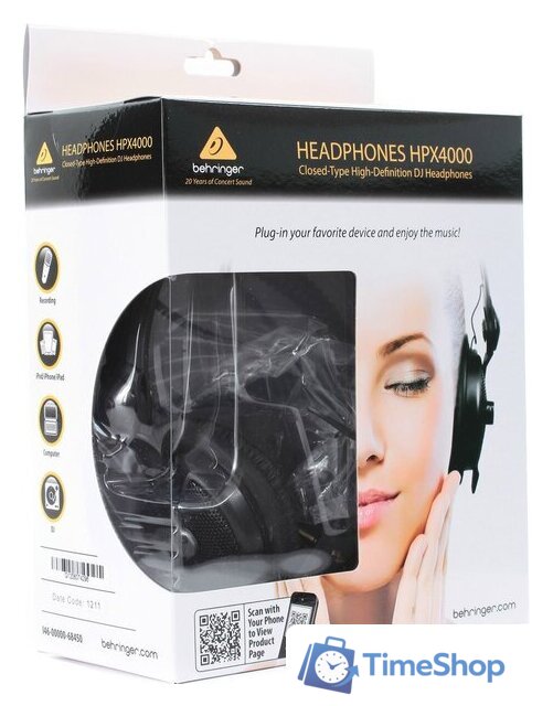 Наушники Behringer HPX4000 - Изображение №7 — Интернет-магазин Time-Shop