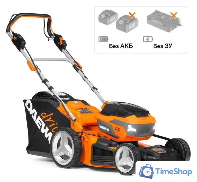 Газонокосилка Daewoo Power DLM 5042Li-S (без АКБ) - Изображение №1 — Интернет-магазин Time-Shop