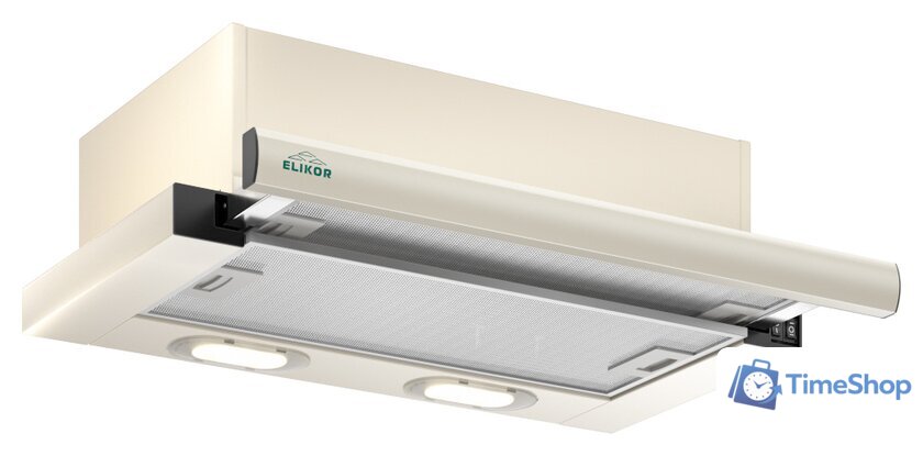 Кухонная вытяжка Elikor Интегра 50П-400-В2Л (топленое молоко/топленое молоко) (155702) - Изображение №1 — Интернет-магазин Time-Shop