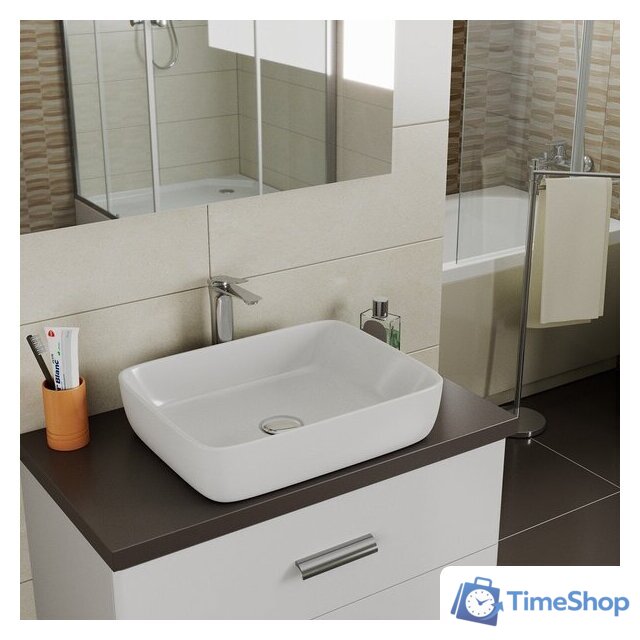 Умывальник D&K Berlin DT1431316 (белый) - Изображение №2 — Интернет-магазин Time-Shop