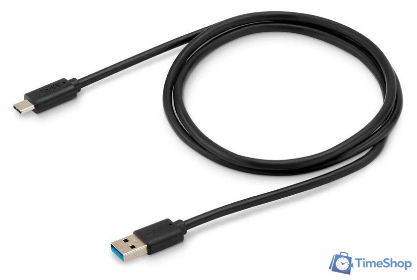Кабель Buro BHP USB-TPC-1 USB Type-A - USB Type-C (1 м, черный) - Изображение №1 — Интернет-магазин Time-Shop