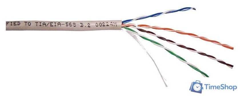 Кабель TWT TWT-5EFTP-LSZH - Изображение №1 — Интернет-магазин Time-Shop