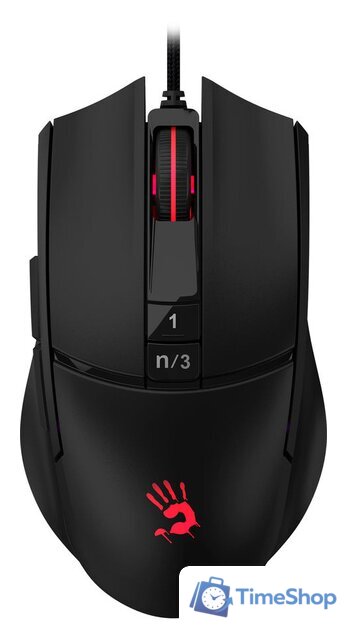 Игровая мышь A4Tech Bloody L65 Max (черный) - Изображение №1 — Интернет-магазин Time-Shop