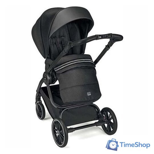 Универсальная коляска CAM Milano (2 в 1, темно-серые полосы/рама ART805T-V90S) - Изображение №2 — Интернет-магазин Time-Shop
