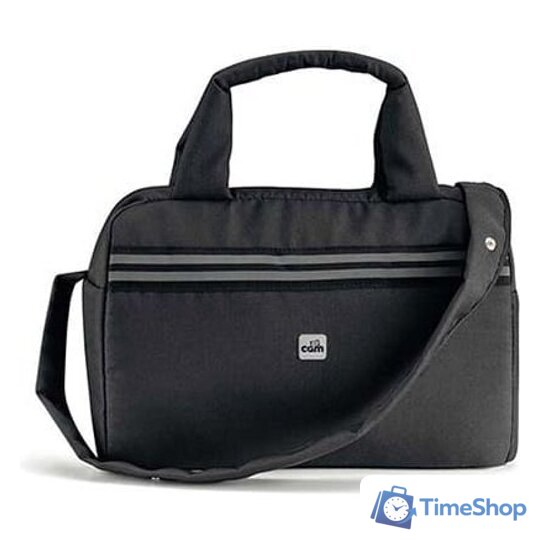 Универсальная коляска CAM Milano (2 в 1, темно-серые полосы/рама ART805T-V90S) - Изображение №4 — Интернет-магазин Time-Shop