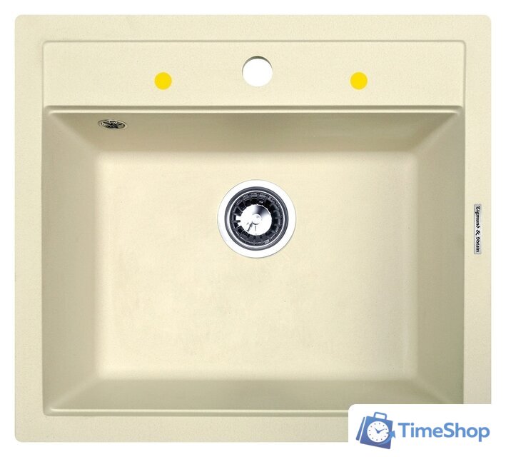 Кухонная мойка Zigmund & Shtain Platz 560 (молодое шампанское) - Изображение №1 — Интернет-магазин Time-Shop