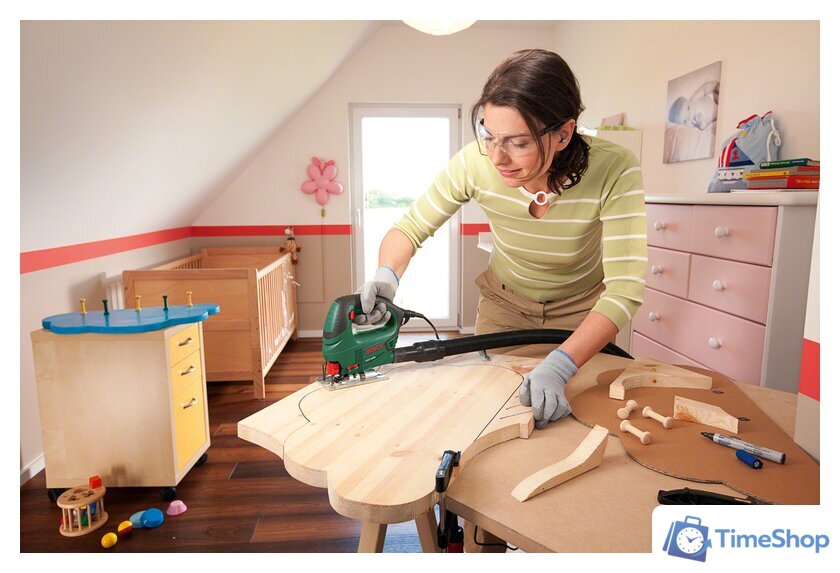 Электролобзик Bosch PST 650 (06033A0720) - Изображение №8 — Интернет-магазин Time-Shop